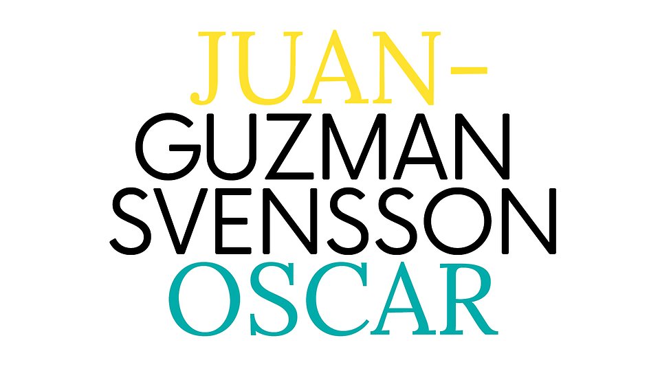 Logotyp - Juan-Oscar Guzman Svensson