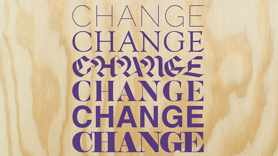 Change, logotyp
